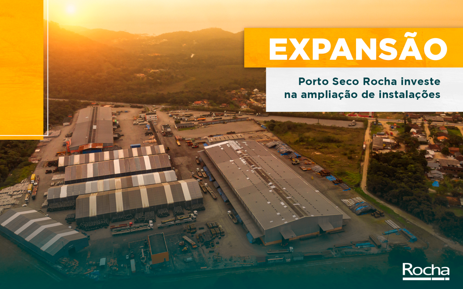 Porto Seco Rocha investe na ampliação de instalações | Rocha